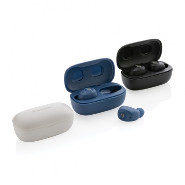 Logotrade promotional merchandise image of: Urban Vitamin Palm Springs RCS rplastic ENC earbuds