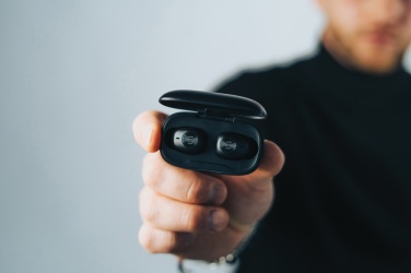 Logotrade promotional giveaway picture of: Urban Vitamin Palm Springs RCS rplastic ENC earbuds