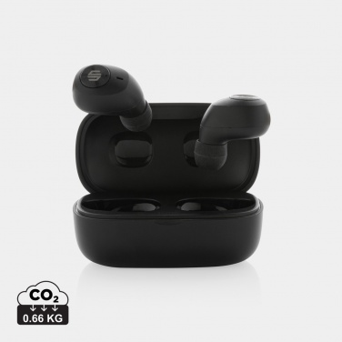 Logotrade promotional giveaway image of: Urban Vitamin Palm Springs RCS rplastic ENC earbuds