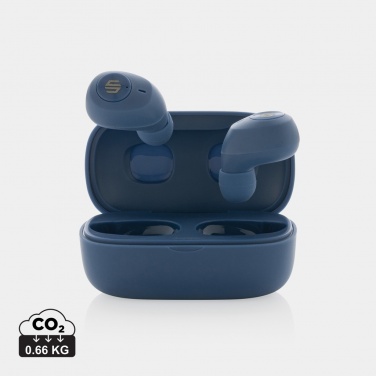 Logo trade corporate gifts image of: Urban Vitamin Palm Springs RCS rplastic ENC earbuds