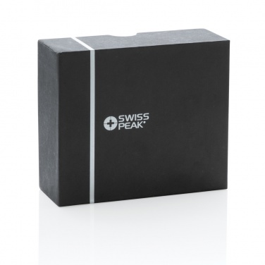 Logotrade promotional products photo of: RCS recycled plastic Swiss Peak TWS earbuds 2.0
