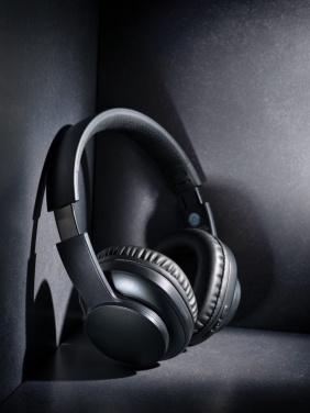 Logo trade promotional merchandise photo of: Terra RCS recycled aluminium wireless headphone