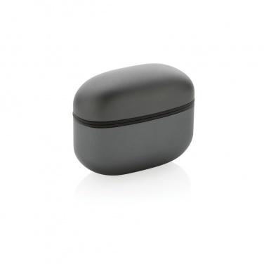 Logo trade promotional merchandise image of: Terra RCS recycled aluminium wireless earbuds