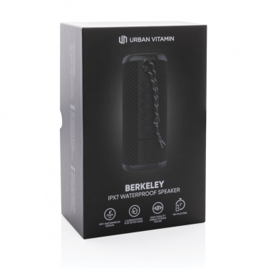 Logotrade promotional giveaway picture of: Urban Vitamin Berkeley IPX7 waterproof 10W speaker