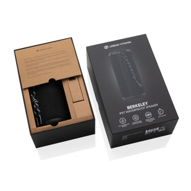 Logo trade promotional merchandise image of: Urban Vitamin Berkeley IPX7 waterproof 10W speaker