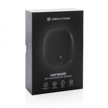Logotrade promotional product picture of: Urban Vitamin Hayward IPX7 waterproof 5W speaker
