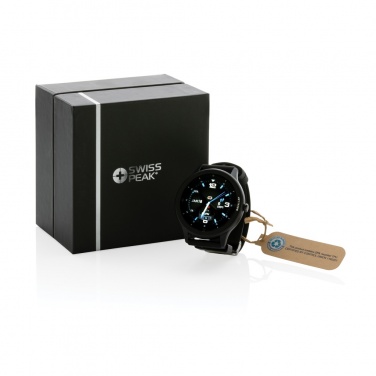 Logo trade promotional merchandise image of: Swiss Peak RCS recycled TPU Watch