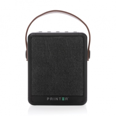Logotrade promotional merchandise picture of: Skywave RCS recycled plastic solar speaker 12W