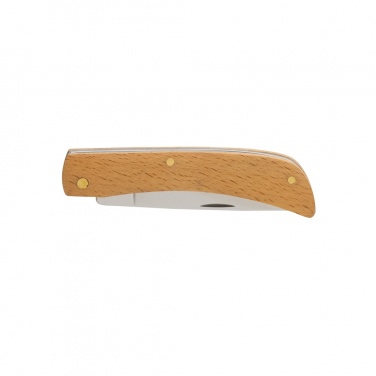 Logo trade business gifts image of: Wooden knife