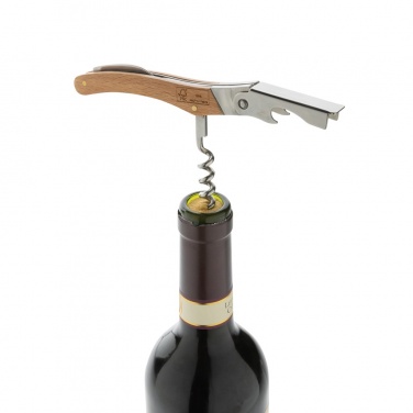 Logotrade promotional product image of: Wooden Corkscrew