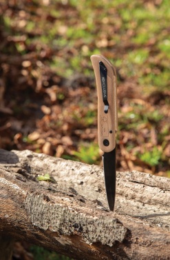 Logo trade promotional giveaway photo of: Nemus Luxury Wooden knife with lock