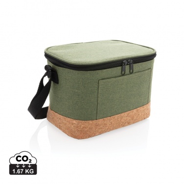 Logotrade advertising product image of: Two tone cooler bag with cork detail