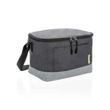 Logo trade advertising product photo of: Duo colour RPET cooler bag