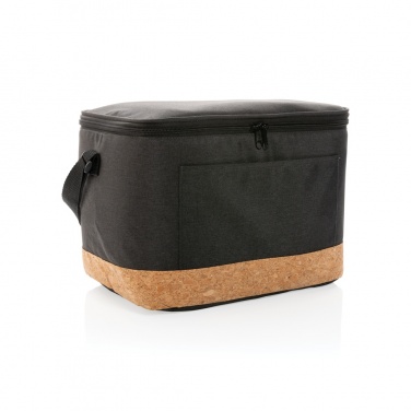 Logotrade advertising product picture of: Impact AWARE™ XL RPET two tone cooler bag with cork detail