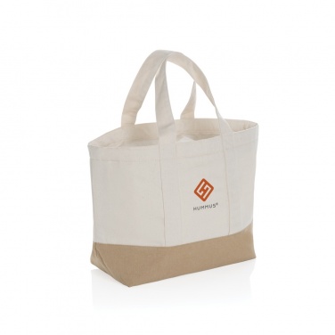 Logo trade business gift photo of: Impact Aware™ 285 gsm rcanvas cooler bag undyed