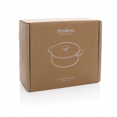 Logo trade promotional products picture of: Ukiyo cast iron pan large