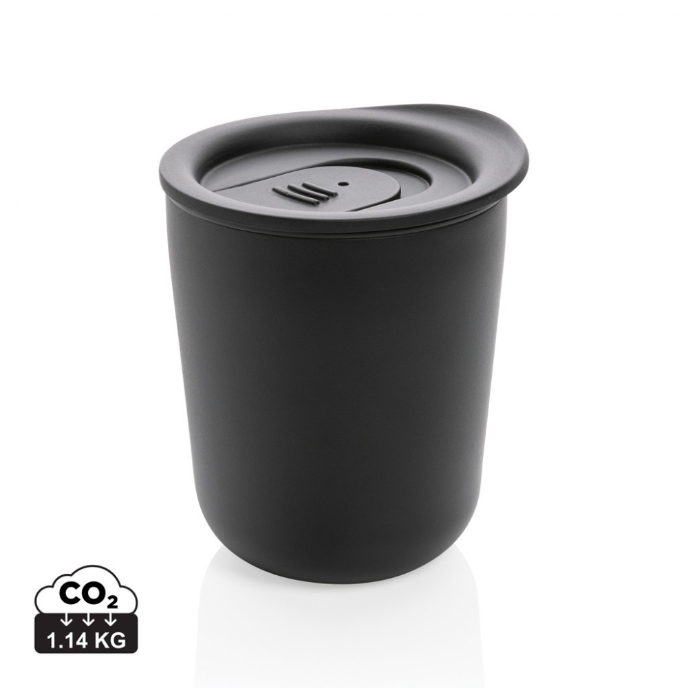 Logo trade promotional items image of: Simplistic antimicrobial coffee tumbler