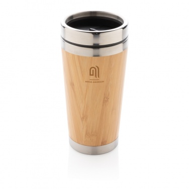 Logo trade promotional product photo of: Bamboo tumbler