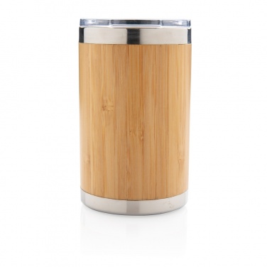 Logo trade promotional giveaway photo of: Bamboo coffee to go tumbler
