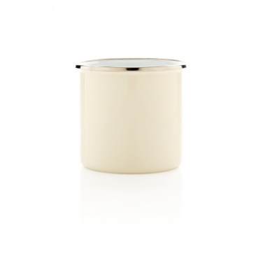 Logo trade promotional items image of: Vintage enamel mug