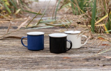 Logo trade advertising product photo of: Vintage enamel mug