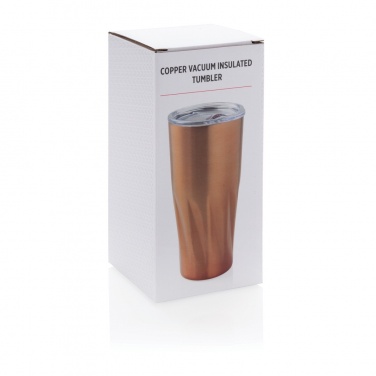 Logo trade promotional products image of: Copper vacuum insulated tumbler