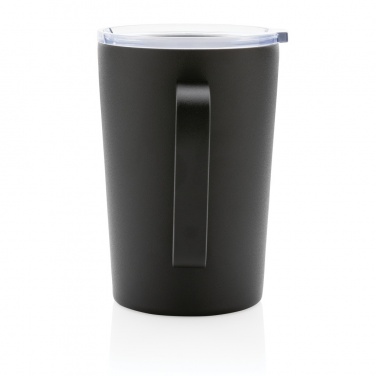 Logo trade promotional items picture of: RCS Recycled stainless steel modern vacuum mug with lid