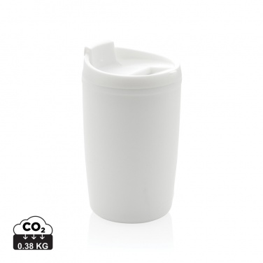 Logotrade promotional item picture of: GRS Recycled PP tumbler with flip lid