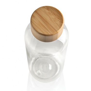 Logotrade corporate gift picture of: RCS RPET bottle with bamboo lid