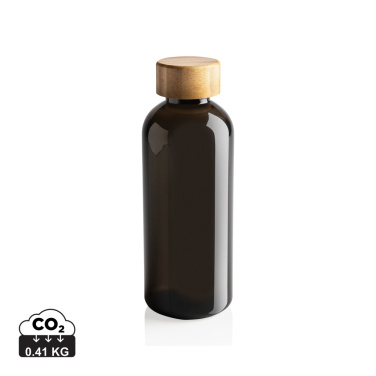Logo trade promotional merchandise image of: RCS RPET bottle with bamboo lid