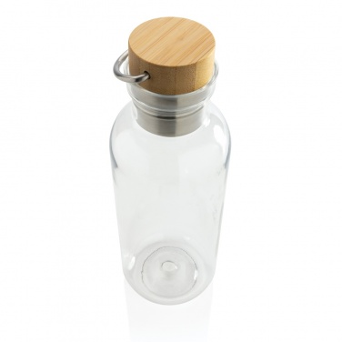 Logotrade corporate gift picture of: RCS RPET bottle with bamboo lid and handle
