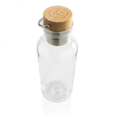 Logotrade promotional items photo of: RCS RPET bottle with bamboo lid and handle