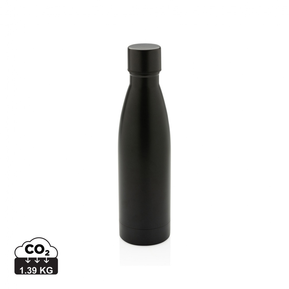 Logotrade business gifts photo of: RCS Recycled stainless steel solid vacuum bottle