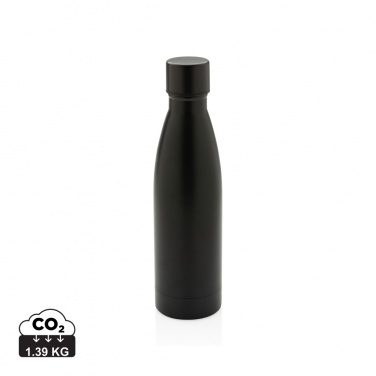 Logo trade promotional giveaway photo of: RCS Recycled stainless steel solid vacuum bottle