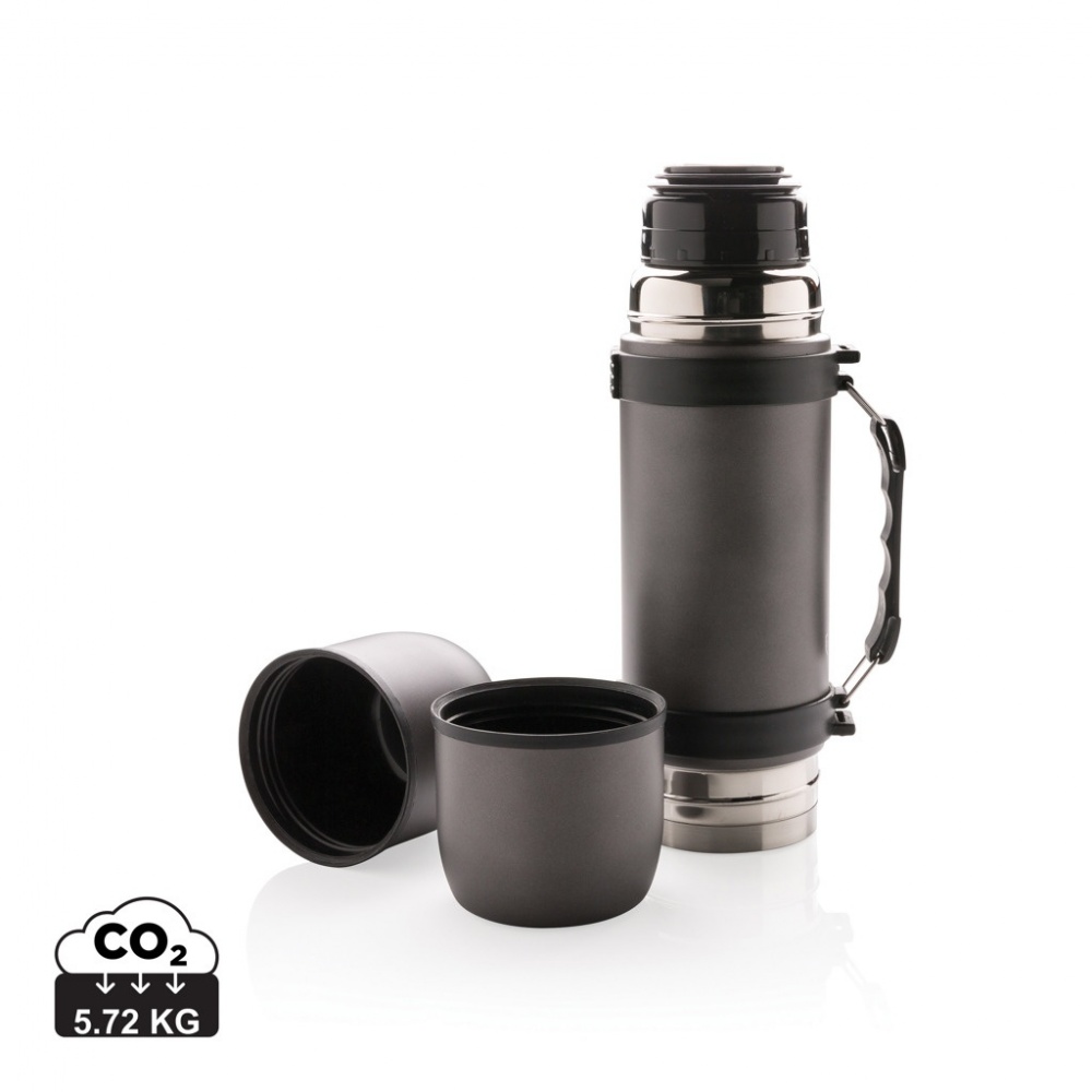 Logo trade promotional gift photo of: Vacuum flask with 2 cups