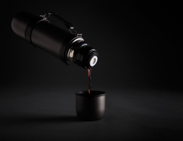 Logo trade promotional merchandise picture of: Vacuum flask with 2 cups