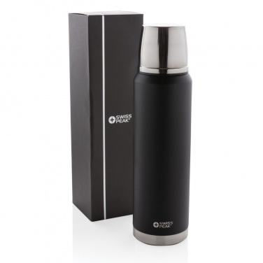 Logo trade promotional items picture of: Swiss Peak Elite 1L copper vacuum flask
