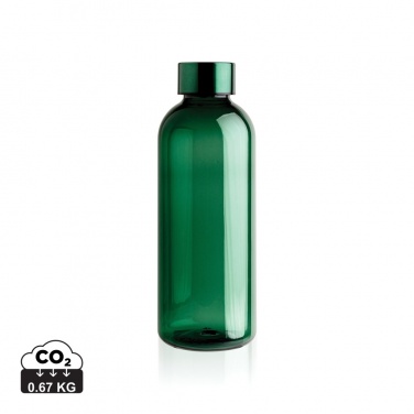 Logo trade promotional items picture of: Leakproof water bottle with metallic lid