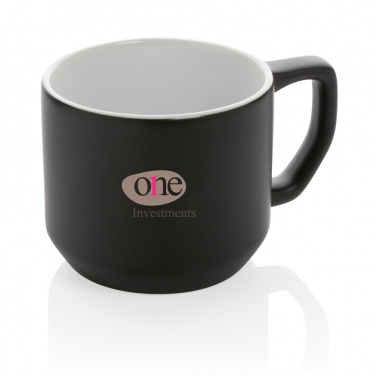 Logotrade promotional merchandise photo of: Ceramic modern mug 350ml