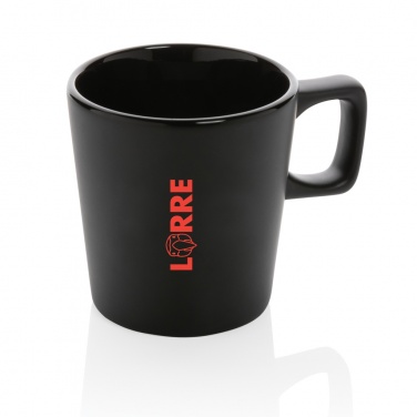 Logo trade corporate gift photo of: Ceramic modern coffee mug 300ml