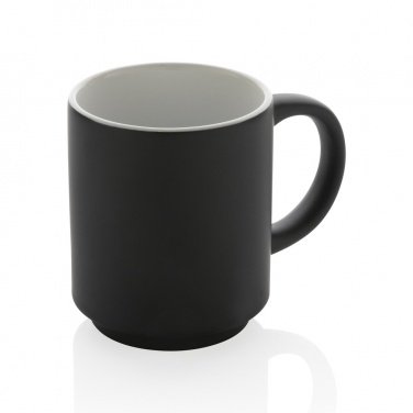 Logo trade promotional merchandise photo of: Ceramic stackable mug 180ml