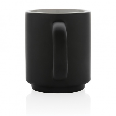 Logo trade advertising product photo of: Ceramic stackable mug 180ml