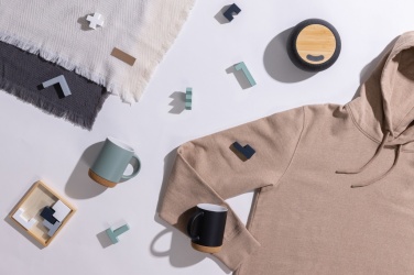 Logotrade promotional gift picture of: Ceramic mug with cork base 280ml