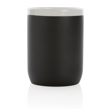 Logo trade corporate gift photo of: Ceramic mug with white rim 300ml
