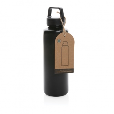 Logotrade advertising product picture of: RCS certified recycled PP water bottle with handle