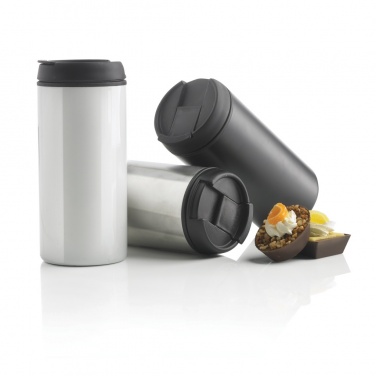 Logo trade promotional merchandise image of: Metro RCS Recycled stainless steel tumbler