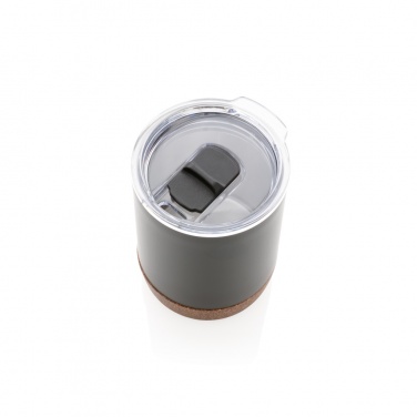 Logo trade promotional gift photo of: RCS Re-steel cork small vacuum coffee mug