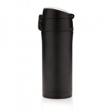 Logotrade promotional gift picture of: RCS Recycled stainless steel easy lock vacuum mug