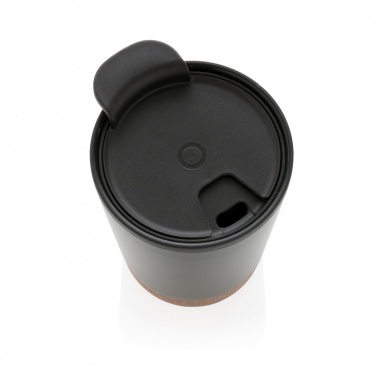 Logo trade promotional giveaway photo of: GRS RPP stainless steel cork coffee tumbler