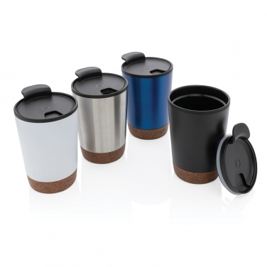 Logotrade promotional items photo of: GRS RPP stainless steel cork coffee tumbler